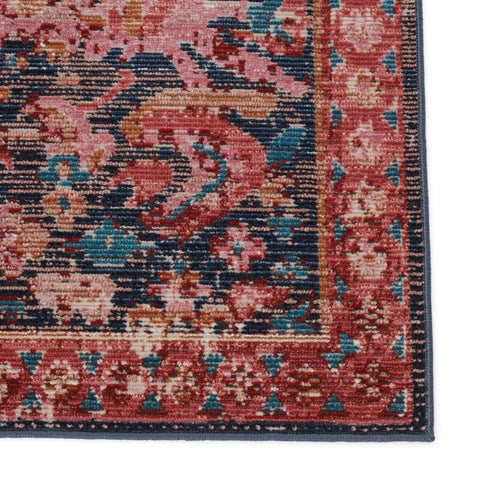 Bohemian Medallion Border Runner - 2' x 8'