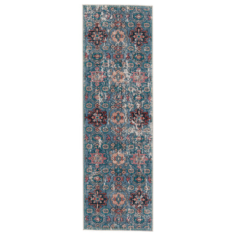 Bohemian Ikat Graphic Runner - 2' x 8'