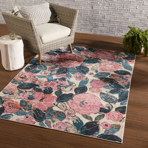 Bohemian Global Eclecticist Floral Runner - Rectangle