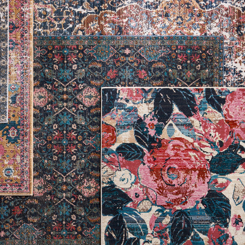 Bohemian Global Eclecticist Floral Runner - Rectangle