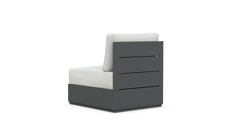 Sydney Modern Armless Club Lounge Chair