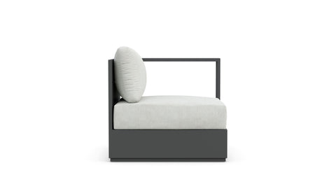 Sydney Modern Slipper Lounge Chair for Outdoor Living