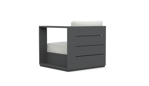 Sydney Modern Slipper Lounge Chair for Outdoor Living