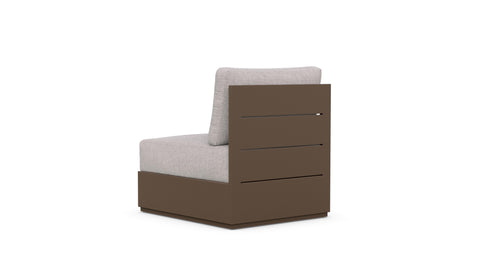 Sydney Modern Armless Club Lounge Chair