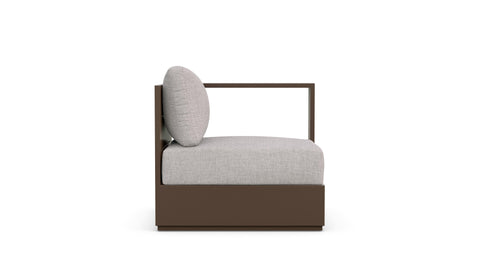 Sydney Modern Slipper Lounge Chair for Outdoor Living