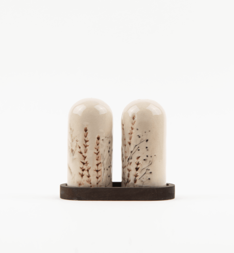 Flora Salt & Pepper Shakers