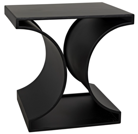 Alec Timeless Minimalist Modern Curved Center Table