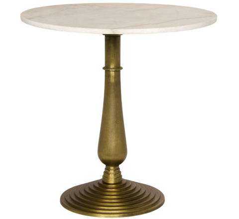 Alida Modern Pedestal Center Table Accent Table