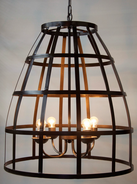 Ambient Birdcage Industrial Chandelier Ceiling Light