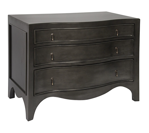 Traditional Bachelor Drawer Chest with Knob Handle