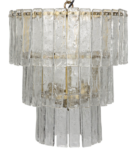 Bruna Accent Art Deco Tiered Chandelier Ceiling Light