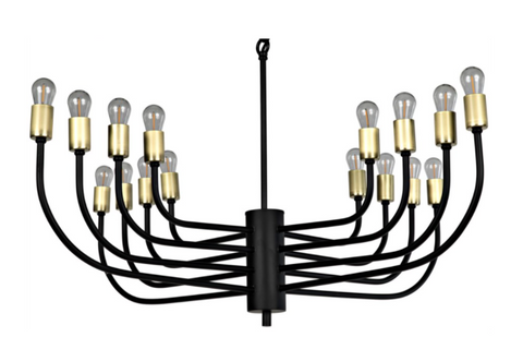 Ambient Claude Modern Candelabra Chandelier Ceiling Light