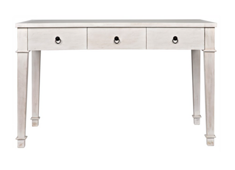 Curba Traditional Rectangle Desk with Tapered Legs