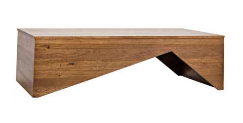 Daiki Modern Minimalist Freeform Coffee Table