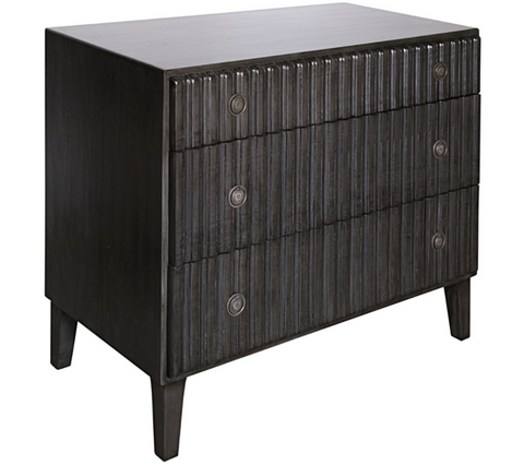 Drawer Chest Geometric Knob Standard Dresser