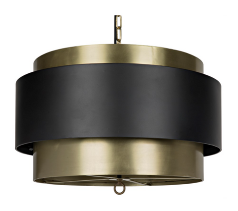 Demetrius Ambient Modern Drum Pendant Ceiling Light