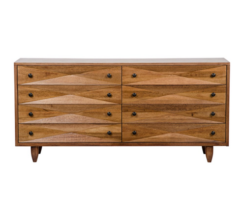 Diamond Mid Century Double Dresser