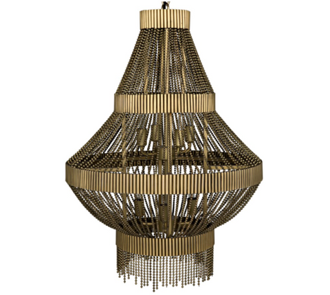 Domo Ambient Art Deco Tiered Chandelier Ceiling Light