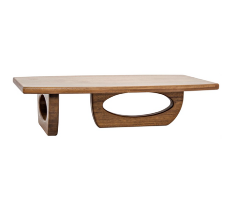 Douglas Mid Century Freeform Block Coffee Table
