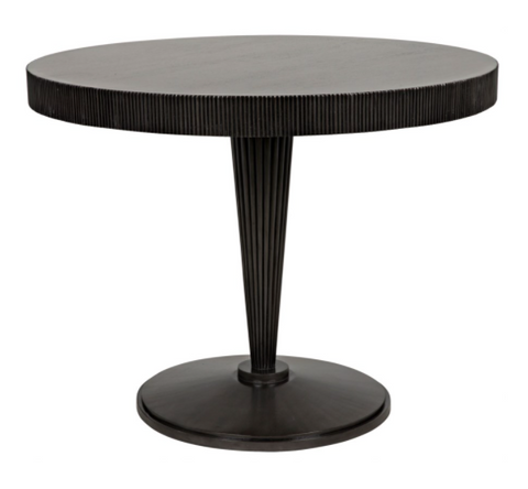 Granada Tulip Modern Dining Table with Fluted Details