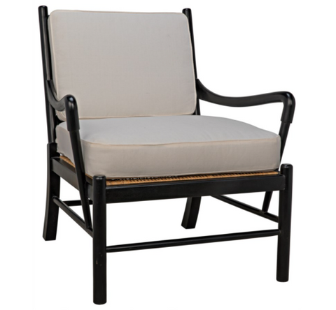 Kevin Artful Traditionalist Contemporary Upholstered Armchair