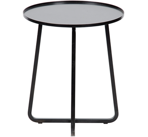 Kimana Minimalist Modern Round Center Accent Table