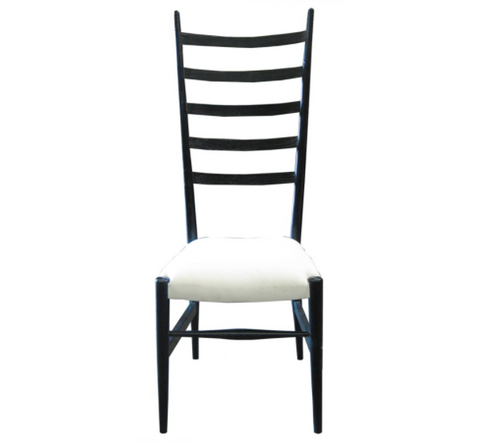 Timeless Minimalist Dining Side Chair with High Back
