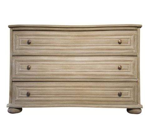 Rustic Standard Dresser with Knob Handles Drawer Chest