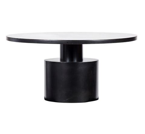 Marlow Tulip Timeless Minimalist Drum Base Dining Table