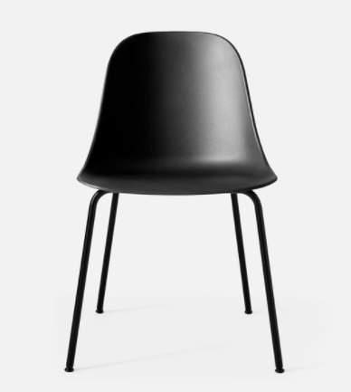 Timeless Minimalist Dome Back Dining Side Chair