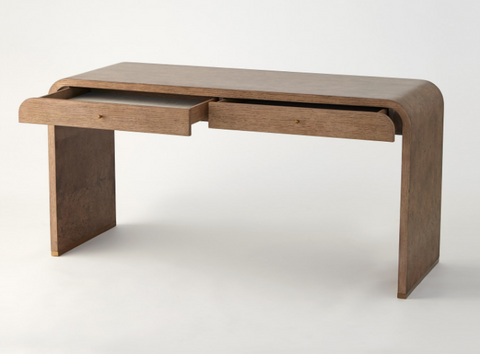 Global Views Ives Deco Timeless Minimalist Art Deco Writing Desk - 60 W