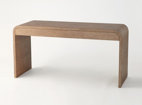 Global Views Ives Deco Timeless Minimalist Art Deco Writing Desk - 60 W