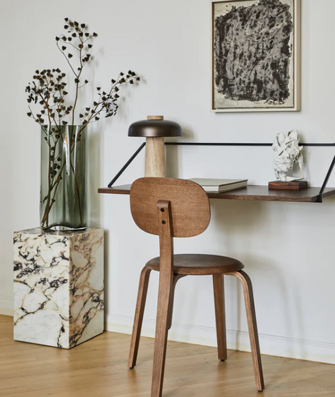 Reverse Accent Modern Mushroom Table Lamp