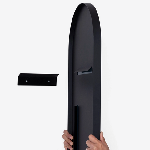 Minimalist Arch Accent Mirror for Entryway and Living Room Wall