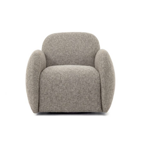 Blake Timeless Minimalist Curved Contemporary Armchair