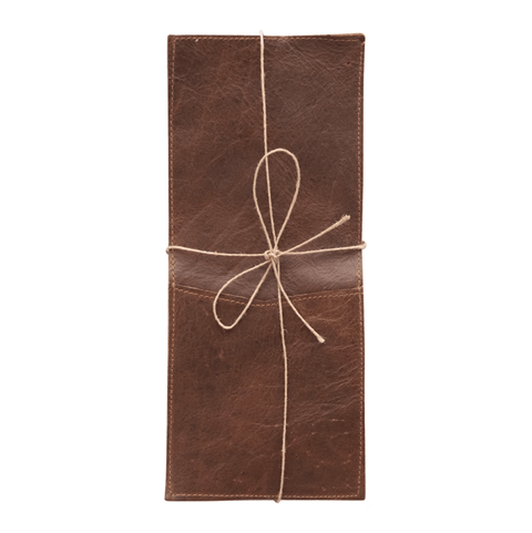 Leather Cutlery Sleeve