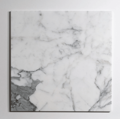 Calacatta 18"x18" Honed Marble Tile