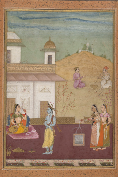 'The Courtyard Encounter'