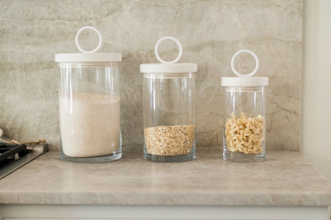 Bianca Scandinavian Glass Food Storage Canister