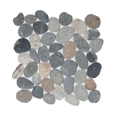 Sliced Wave Pebble Collection