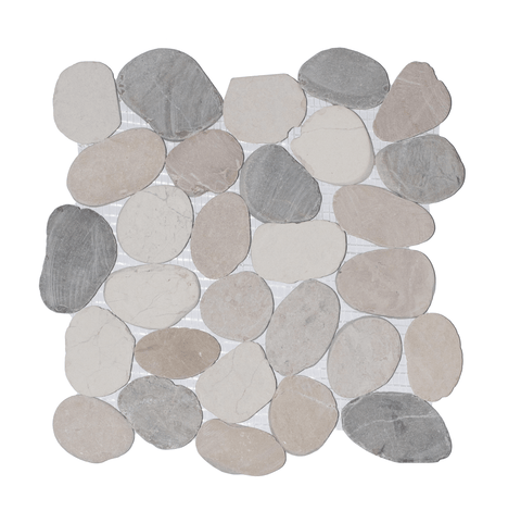 XL Sliced Wave Pebble Collection