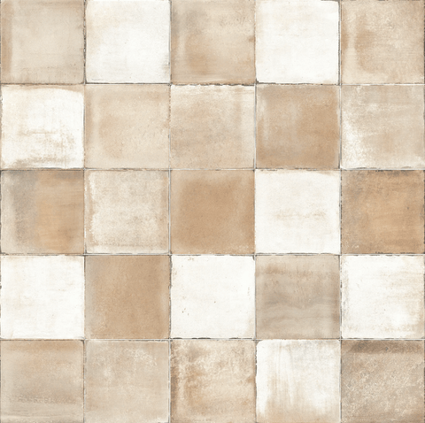 Carribean Ceramic Deco Tile 8"x8"