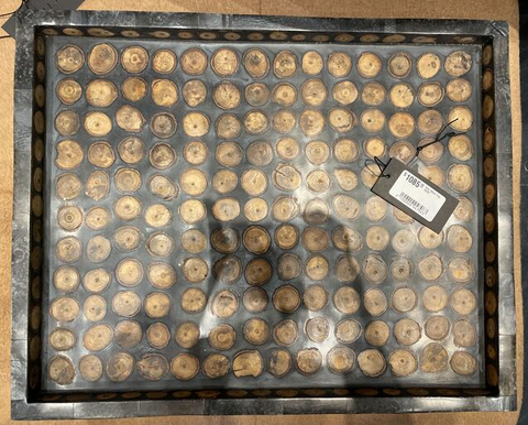 Grey Wood Tray 16x20