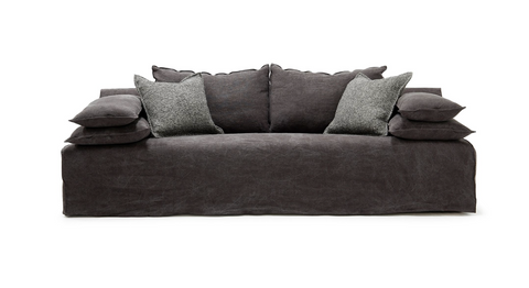 Maxim Timeless Minimalist Symmetrical Sofa with Pillow Top Arms