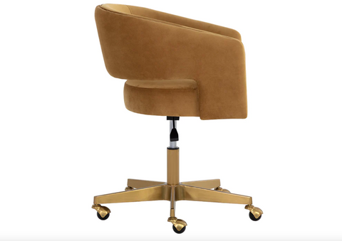 Timeless Minimalist Barrel Design Upholstered Office & Gaming Chair