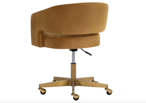 Timeless Minimalist Barrel Design Upholstered Office & Gaming Chair