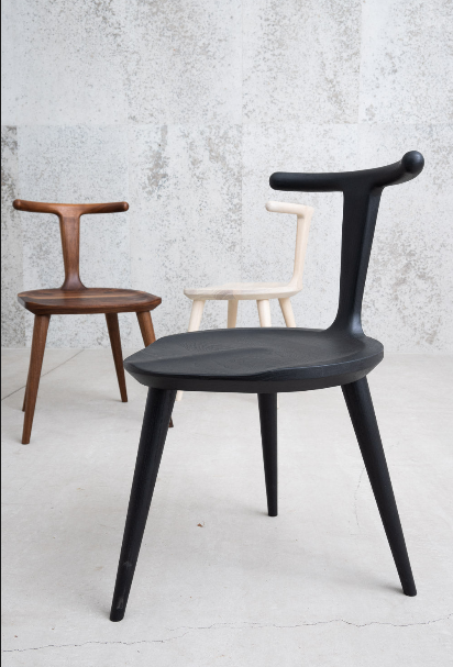 Oxbend Timeless Minimalist Armless Dining Side Chair