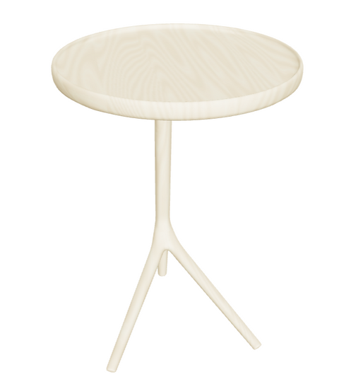 Timeless Minimalist Handcrafted Round Drink Table