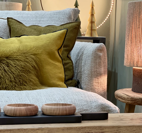 Global Eclecticist Bohemian Symmetrical Floor Sofa