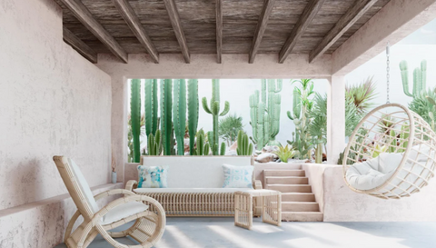 Paloma Organic Coastal Lawn & Garden Platform Sofa